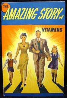 AMAZING STORY OF VITAMINS Nyal Drug Store Advertising  