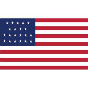  21 Stars American Flag Patio, Lawn & Garden