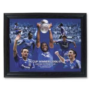  Chelsea FA Cup Framed Portrait