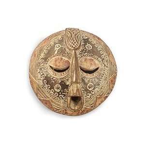  NOVICA Akan wood mask, Abundance