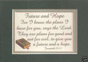 JEREMIAH 29:11 God plans hope Bible verses scripture  