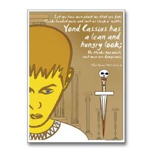  Shakespeares Julius Caesar Educational Laminated Poster 