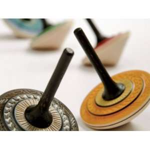  Wooden Spinning Top   Bonbon Toys & Games