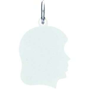  Sterling Silver Girl Charm: Jewelry
