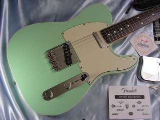 08 Fender American Vintage 62 Telecaster Custom Reissue 1962 RI Surf 