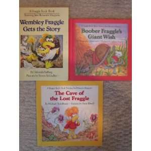  Set of 3 Classic Fraggle Rock, Wembley Fraggle Gets the 