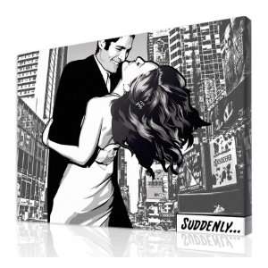   Gifts for Couples   Black & White Comic Book Art