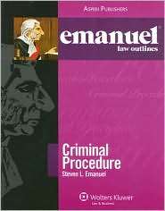 Emanuel Law Outlines Criminal Procedure, Twenty Seventh Edition 