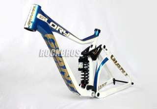 2012 GIANT Glory Downhill DH Frame Size 17.5 L Blue/White/Golden 