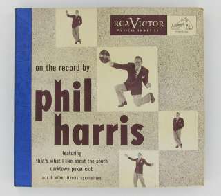 PHIL HARRIS ON THE RECORD RCA Victor 4 78s  