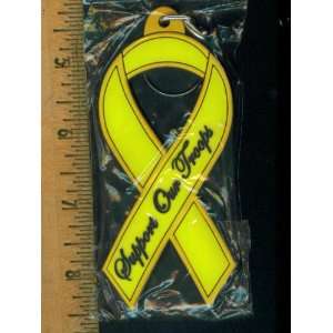  Support Our Troops Ribbon Key Ring. 