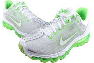   Max 2009 White Green 476784 100 New Womens Running Shoes Size 6.5~10