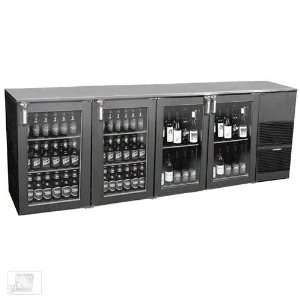   R1 GSH(RRLR) 92 Glass Door Two Zone Back Bar Cooler: Kitchen & Dining