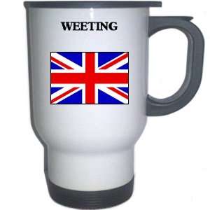  UK/England   WEETING White Stainless Steel Mug 
