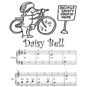    Daisy Bell Beginner Tots Piano Sheet Music Childrens Books