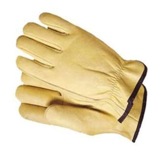 6003XL 3 Premium Genuine Grain Cowhide Leather Gloves, 3 Pair, X 