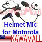 KAWAMALL Motorcycle Helmet Earphone Mic Black for Motorola Talkabout 