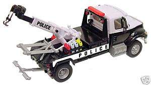 INTL 7000 POLICE TOW TRUCK (B/W)1:87th/HO SCALE DIECAST  