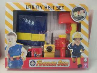 Fireman Sam Utility Belt With Torch   Dress Up Toy! NEW!  