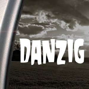  Danzig Music Rock Band Logo Decal Window Sticker 