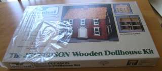 Greenleaf  The Jefferson  Wooden Detailed Dollhouse Doll House Kit 