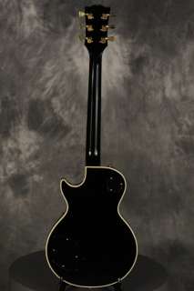 RARE 1979 Gibson Les Paul CUSTOM in BLACK with MAPLE FRETBOARD 