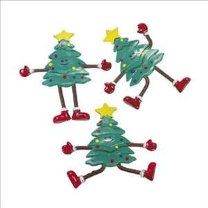  Bendable Christmas Tree People: Toys & Games