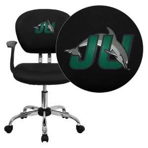 Flash Furniture Jacksonville University Dolphins Embroidered Black 