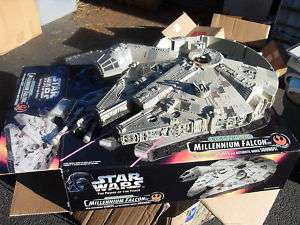 STAR WARS MILLENNIUM FALCON POWER OF THE FORCE AS IS  