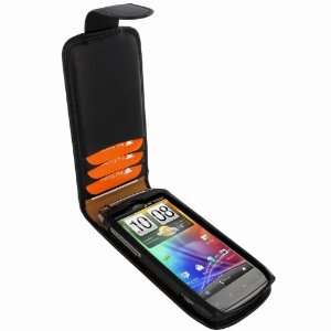  Piel Frama 540 Black Leather Case for HTC Sensation 4G 