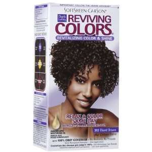 Dark & Lovely Reviving Colors Semi, Permanent Haircolor, Ebone Brown 