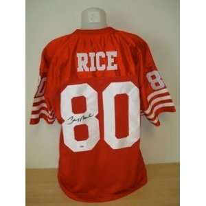  Jerry Rice Autographed Uniform   PSA DNA   Autographed NFL 
