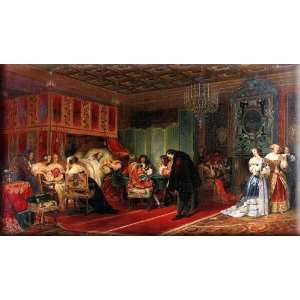   Dying 30x17 Streched Canvas Art by Delaroche, Paul: Home & Kitchen