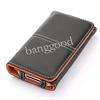 FOR IPHONE 4 4G 4S WALLET LEATHER FLIP CASE COVER （ORANGE COLOUR 