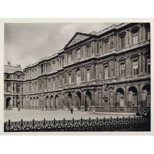  1927 North Facade Louvre Museum Courtyard Paris France 
