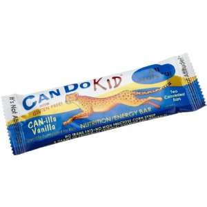 Can Do Kid Nutrition Energy Bar, CAN illa Vanilla, 1.41 Ounce Bars 