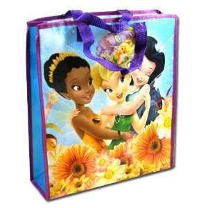 Disney Tinkerbell Fairies Tote Bag with zipper (Non Woven 