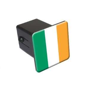 Ireland Flag   2 Tow Trailer Hitch Cover Plug Insert Truck Pickup RV