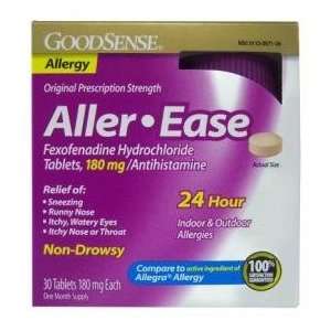  Aller Ease 24hr Tb 180mg***g S Size 30 Health & Personal 