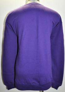 Champion Mens Wolf Sweatshirt Purple Sz 2XL  