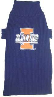 Illinois Fighting Illini NCAA Sweater for Dogs  