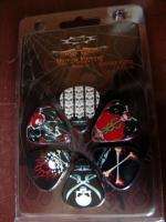 New 6 Pack Guitar Picks Medium Gage VULTURE KULTURE SKULLS (#VK1 