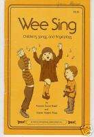 WEE SING Childrens Songs/Fingerplays PAMELA CONN BEALL  
