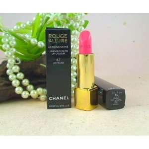 Chanel Rouge Allure Luminous Satin Lip Colour Lipstick  87 Joyeuse .12 