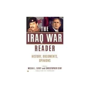  Iraq War Reader  History, Documents, Opinions Books