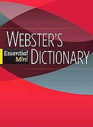 Websters Essential Mini Dictionary 2011, Paperback  
