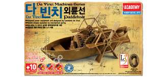 academy model kit Da Vinci Paddleboat mint  