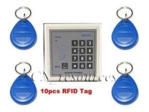 RFID Proximity Card Reader Access Control + 10pcs tags  