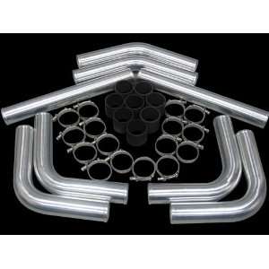   OD Universal Aluminum Piping Kit,Mandrel Bent,Polished.: Automotive