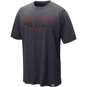  Ohio St Buckeyes Nike Waitlist Washed Jersey Shirt Sports 